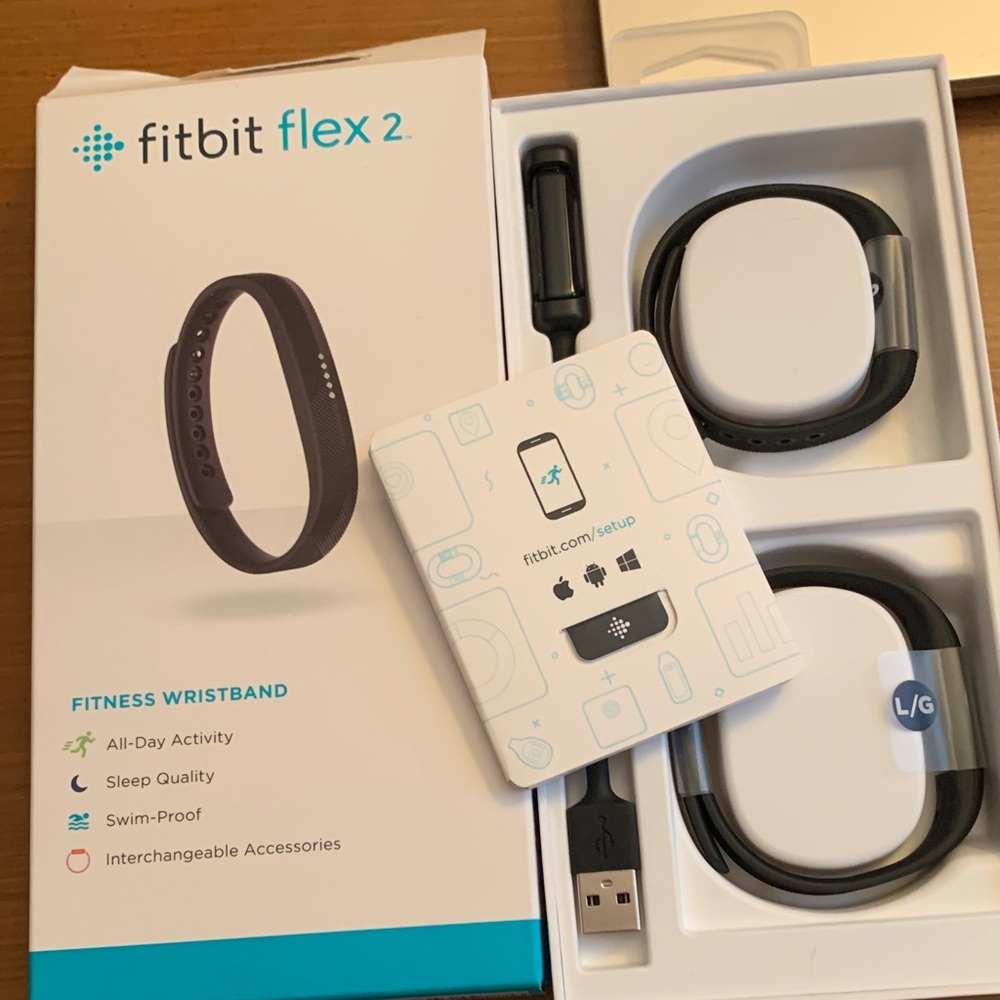 Fitbit Flex 2 Black Fitness Tracker